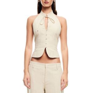 Lioness Womens Cotton Utopian Top Small Deep Wheat - NWT $60